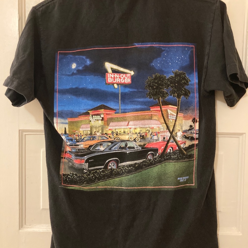 Vintage In -N-Out Burger Tee